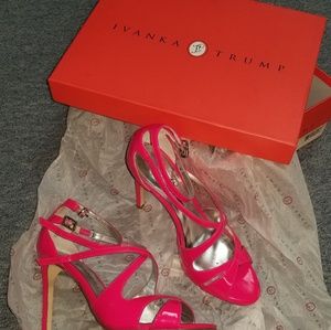 Fuschia sandals